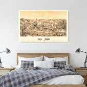 Ancient Jerusalem, A.D. 65 Canvas Afdruk (Insitu (Slaapkamer))