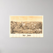 Ancient Jerusalem, A.D. 65 Canvas Afdruk (Voorkant)