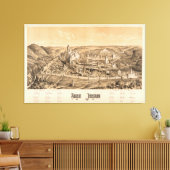 Ancient Jerusalem, A.D. 65 Canvas Afdruk (Insitu (Woonkamer))