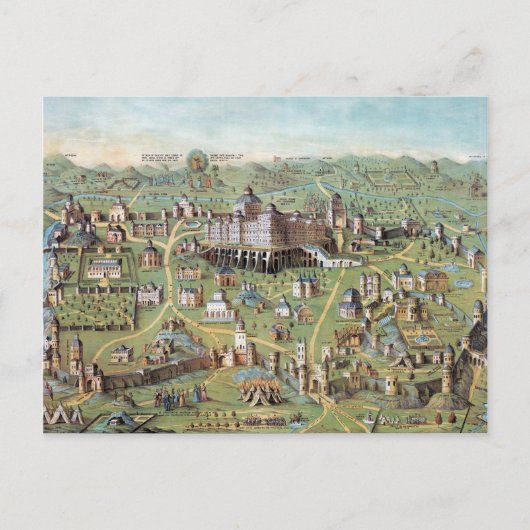 ANCIENT JERUSALEM BRIEFKAART (Voorkant)