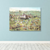 ANCIENT JERUSALEM CANVAS AFDRUK (Insitu (Houten vloer))