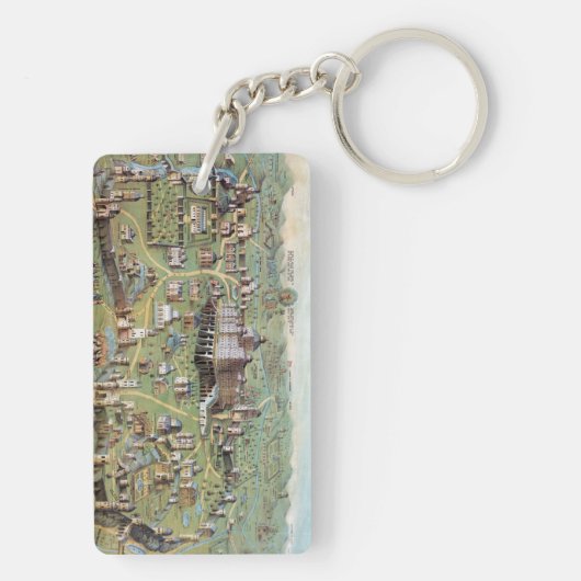 ANCIENT JERUSALEM SLEUTELHANGER (achterkant)