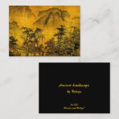 Ancient Landscape ATC Visitekaartje (Voorkant / Achterkant)