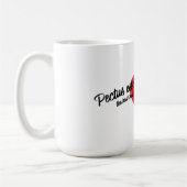 Ancient Latin Inspirational Quote Artistic Heart Koffiemok (Links)