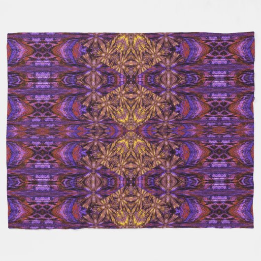 Ancient licht 2 fleece deken (Voorkant (Horizontaal))