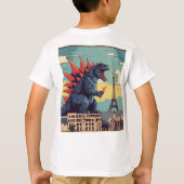 Ancient Lines: oriëntatiepunten van Geschiedenis T T-shirt (Achterkant)