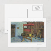 Ancient Lombardije Poplar Tree and French Castle Briefkaart (Voorkant / Achterkant)