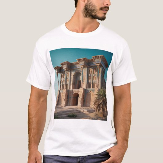 Ancient Lydia Realistisch Historisch Kunst T-shirt (Voorkant)