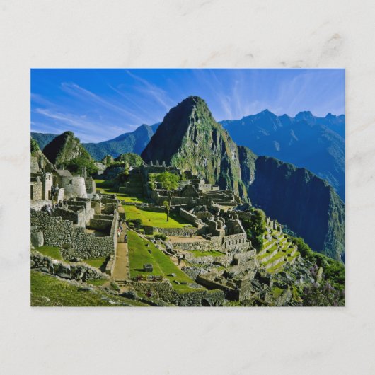 Ancient Machu Picchu, laatste toevluchtsoord van d Briefkaart (Voorkant)