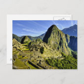 Ancient Machu Picchu, laatste toevluchtsoord van d Briefkaart (Voorkant / Achterkant)