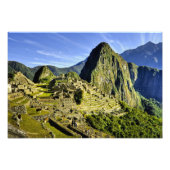 Ancient Machu Picchu, laatste toevluchtsoord van d Foto Afdruk (Voorkant)