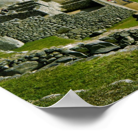 Ancient Machu Picchu, laatste toevluchtsoord van d Poster (Hoek)