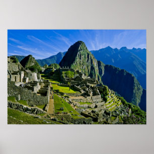 Ancient Machu Picchu, laatste toevluchtsoord van d Poster