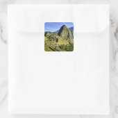 Ancient Machu Picchu, laatste toevluchtsoord van d Vierkante Sticker (Tas)
