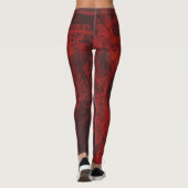 Ancient Magic, Astrology, Fortune & Luck (yoga) Leggings (Achterkant)