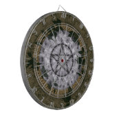 Ancient Magic Pagan Pentacle Dartboard Dartbord (Voorkant Links)