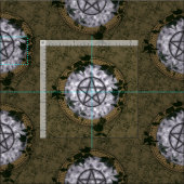 Ancient Magick Pagan Pentacle Altar Cloth Stof (Delen)