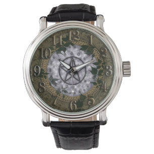 Ancient Magick Pentacle Pagan Watch Horloge