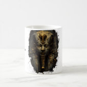 Ancient Malice Egyptian Pharaoh Black Gold Koffiemok (Center)