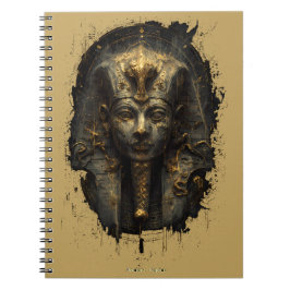 Ancient Malice Egyptian Pharaoh Black Notitieboek