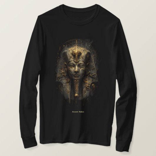 Ancient Malice Egyptian Pharaoh Long Sleeve Shirt (Design voorkant)