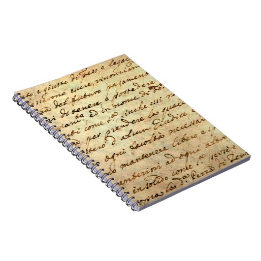 Ancient manuscript van de 1700 eeuw, met inkt gesc notitieboek (Rechterzijde)