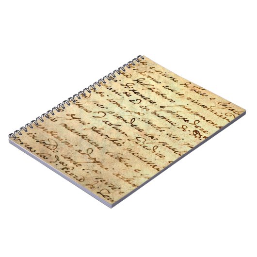 Ancient manuscript van de 1700 eeuw, met inkt gesc notitieboek (Linkerzijde)