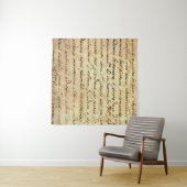 Ancient manuscript van de 1700 eeuw, met inkt gesc wandkleed (In Situ (horizontaal))