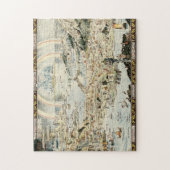 Ancient map Fairyland van Bernard Sleigh Legpuzzel (Verticaal)