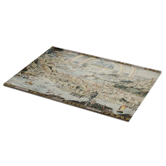 Ancient map Fairyland van Bernard Sleigh Snijplank (Hoek)