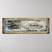 Ancient Mappe of Fairyland Poster (Voorkant)