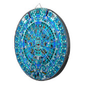 Ancient Maya Dartboard - Maya Azteekse kalender ku Dartbord (Voorkant Rechts)