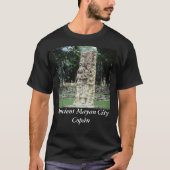 Ancient Mayan City Copan Honduras Archeological T-shirt (Voorkant)