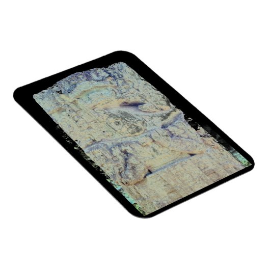 Ancient Mayan Ruins Copan Honduras Foto gemaakt Magneet (Rechterzijde)