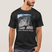 Ancient Mayan Ruins Copan Honduras Foto gemaakt T-shirt (Voorkant)