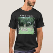 Ancient Mayan Ruins Copan Honduras Photo Design T-shirt (Voorkant)