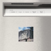 Ancient Mayan Ruins Photo Ontworpen Kleur Magneet (Insitu (Vaatwasser))