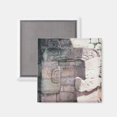 Ancient Mayan Ruins Photo Ontworpen koelkast Magneet (Voorkant / Achterkant)