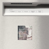 Ancient Mayan Ruins Photo Ontworpen koelkast Magneet (Insitu (Vaatwasser))