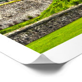 Ancient Medieval Cardiff Castle, Cardiff, Wales Poster (Hoek)