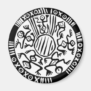 Ancient Mexicaans design - Magnet