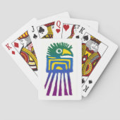 Ancient Mexican Bird Pokerkaarten (Achterkant)