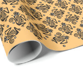 Ancient Mexican Motif Cadeaupapier (Rol Hoek)