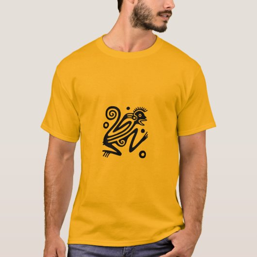 Ancient Mexican Motif T-shirt (Voorkant)