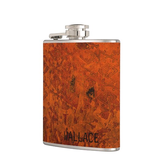 Ancient middeleeuws Hoesje van leder Heupfles (Links)