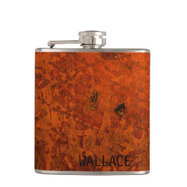 Ancient middeleeuws Hoesje van leder Heupfles