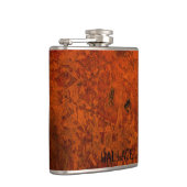 Ancient middeleeuws Hoesje van leder Heupfles (Rechts)