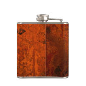 Ancient middeleeuws Hoesje van leder Heupfles (Achterkant)