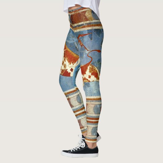Ancient Minoan Crete Fresco Leggings (Links)