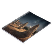 Ancient Monoliths Moonlit Starry Field Notebook Notitieboek (Linkerzijde)